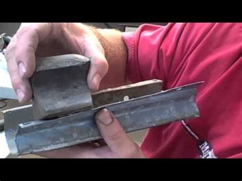 how to straighten metal sheet|fix the steel angles inside.